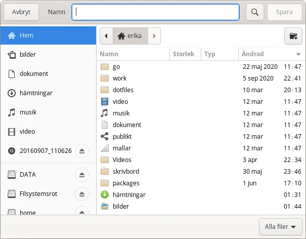 Pantheon's picker, same as GNOME more or less